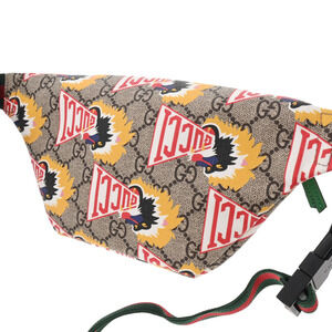 Gucci GG Canvas Beige Belt Supreme Tan Bag